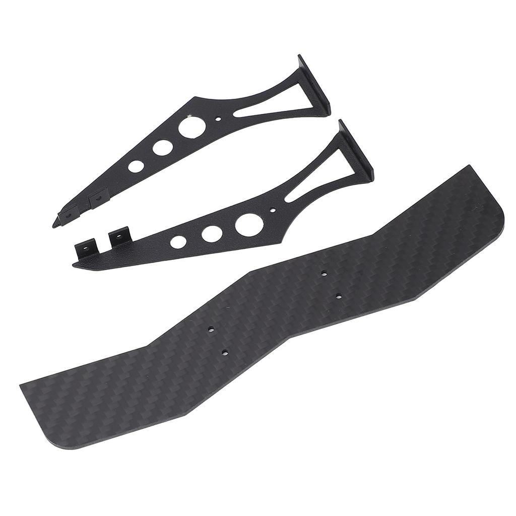 RC Car Tail Wing, Carbon Rear Spoiler for 1Celsius10 02 XV01 PTG2 RC Car, with Pre-drilled Holes Easy Installation