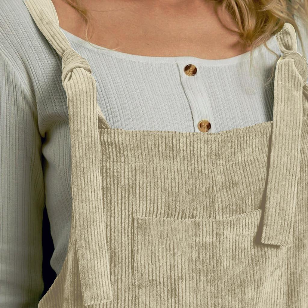 Corduroy Overalls For Women Overalls Women Overall Jumpsuit Color Loose Fit Jumpsuit