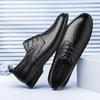 Fashion Mens Leather Shoes Formal Genuine Leather Business Handmade Dress Shoes For Men High Quality Casual Oxfords Luxury Brand