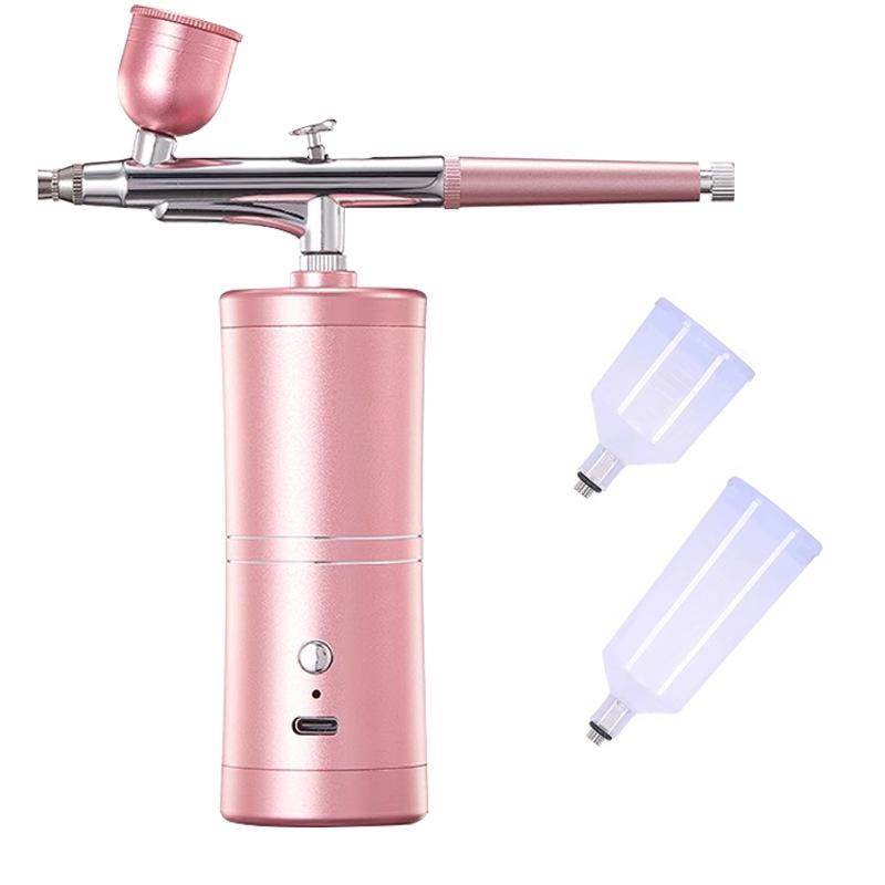 Portable Oxygen Injector Facial & Nail Art Airbrush for Hydration and Essence Spray