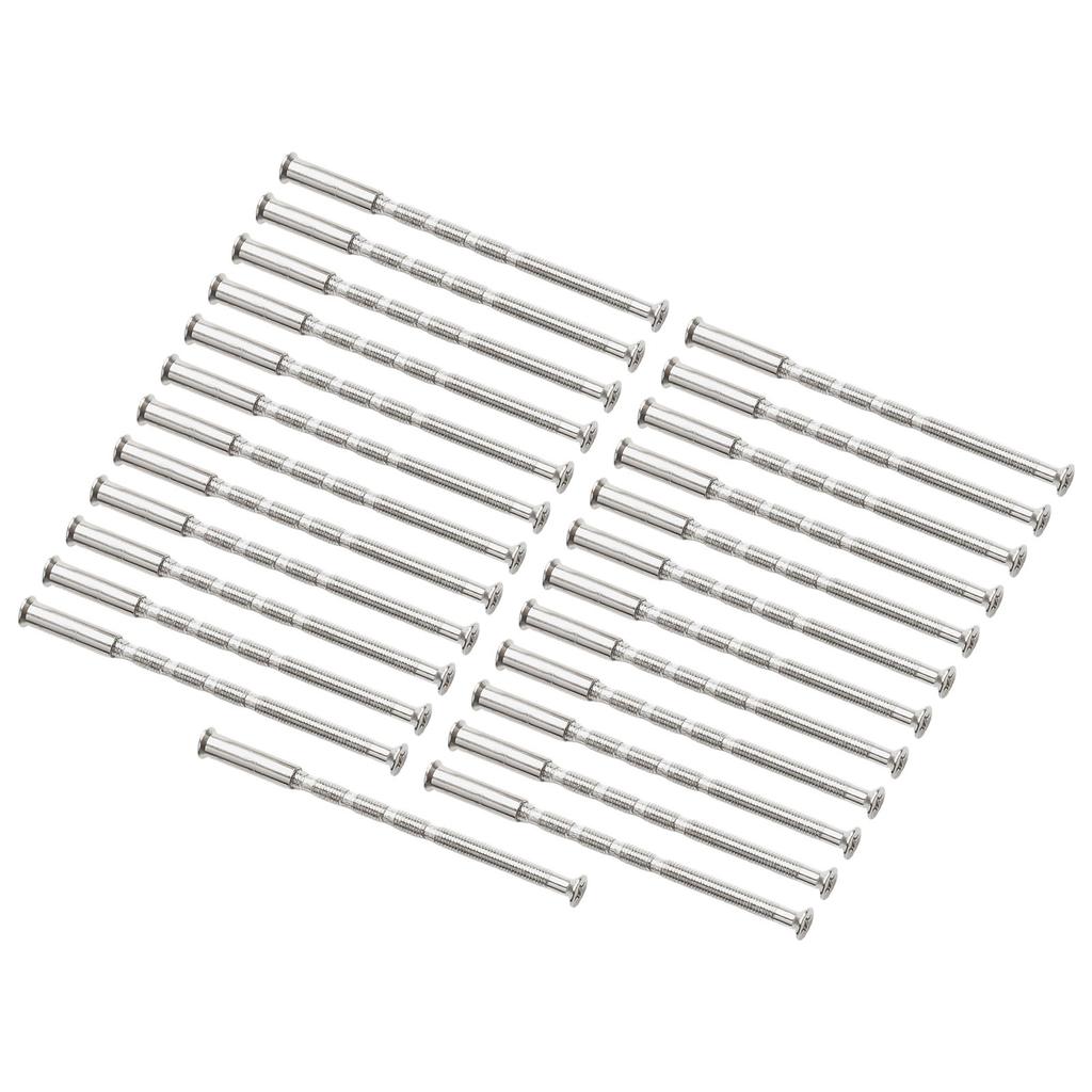 25pcs  Door Handle Screws Set For Eophmi For M3 Door Handle Fixing Screws Door Handle Bolt Fixings   Escutcheons Cabinet Drawer