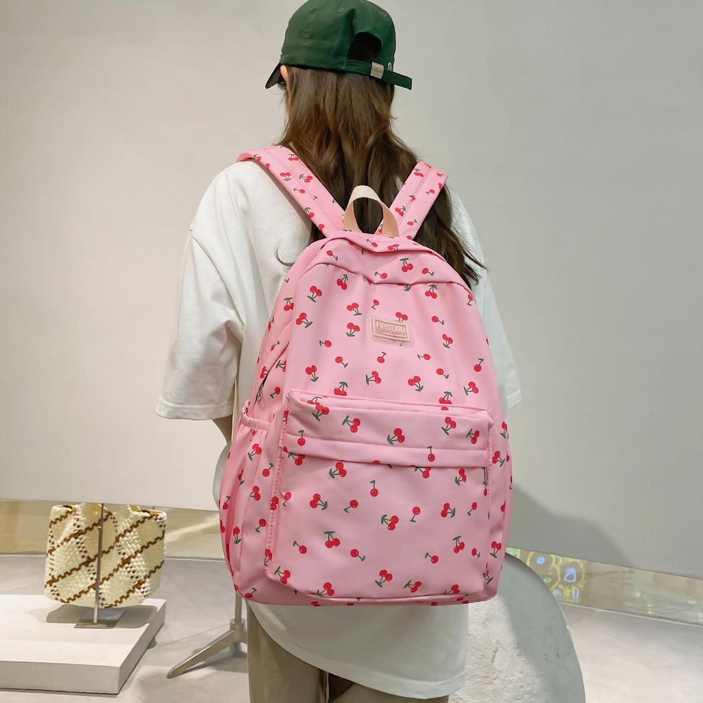 Versatile Korean Harajuku Large Capacity Backpack for High School & College Girls
