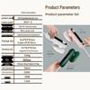 Compact Handheld Electric Garment Steamer & Iron for Dry/Wet Use In Dorms and Homes
