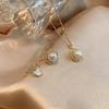Pearl Two-Piece Open Ring for Women - Niche Luxury European American Fashion, Exaggerated Design, Lightweight High-End Index Ring