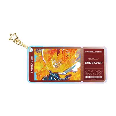 Anime TV Hero Endeavor Ani Art 8ª Edição Porta-Bilhetes Aurora "My Academia"