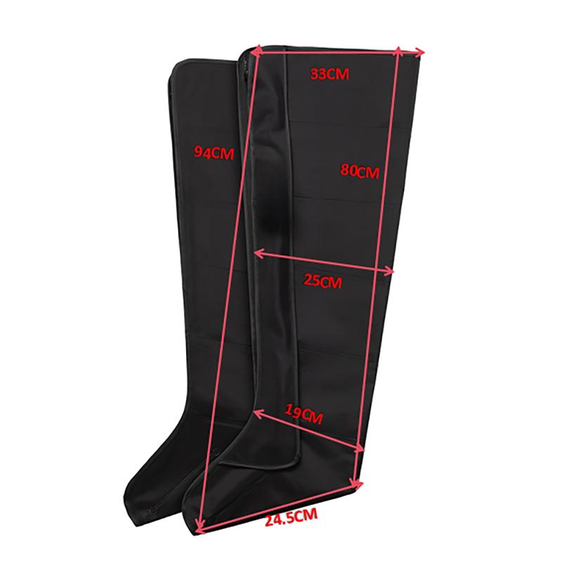 Foot Air Pressure Leg Massager 3-in-1 Modes 360° Full Leg Massage Boots Leg and Foot Air Wave Massager LED Display Controller