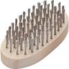 TRUSCO Oval Stainless Steel (Trusco) 6-row Brush,