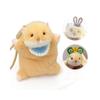 Products In Stock Kawaii Golden Bear Little Hamster Plush Toy Cartoon Cute Pet Keychain Bag Pendant Festival Surprise Gift