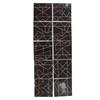 10pcs Tile Sticker 15x15cm 3D Self Adhesive Backing Waterproof Oil Proof Decorative 0.26mm Thicker
