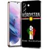 K-Kurdistan Flag Phone Case for Samsung Galaxy S23 S20 FE S22 S21 Ultra M21 M22 M32 S10 S10E S9 S8 Plus 5G Transparent Shell Bag
