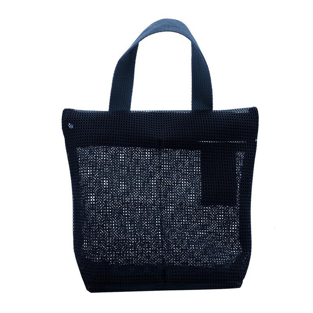 Stylish Mesh Waterproof Shower Bag Quick Drainage Designs Accessory for Gym Dorms and Camping Portable and Sturdy