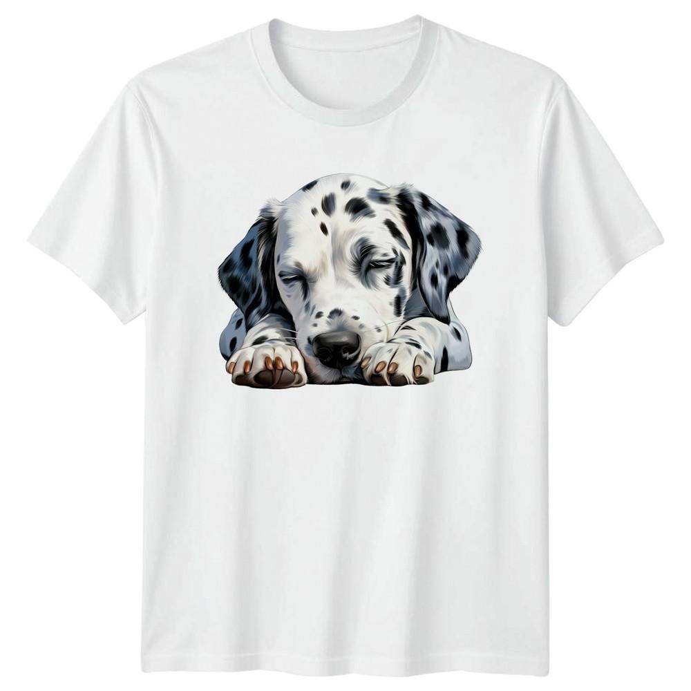 Dalmatian Puppy Dogs Animals Unisex Unisexs TShirt Unisexs Tee Graphic Top S
