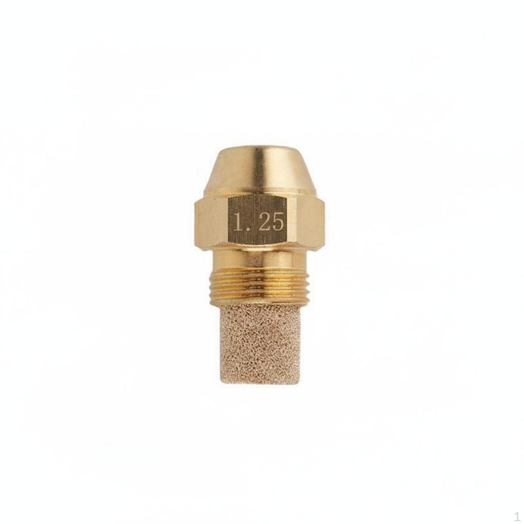 60 Degree Burner Nozzle Fine Atomization Biofuel Propellant Precision Machined Spray