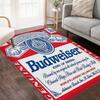 Král piva B-Budweiser Podložka na podlahu INS styl Měkká podložka do ložnice Podložka do domu a prádelny Protiskluzové domácí koberce