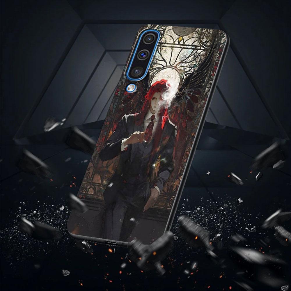 Honkai Star Rail Argenti Case do Samsung Galaxy A70 A70s A20e A02s A30s A50s A10 A20s A20 A30 A50 A03s TPU Czarny pokrowiec na telefon