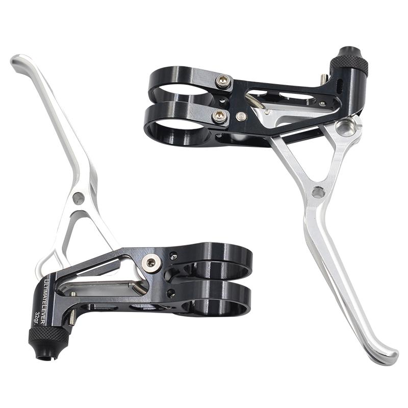 Bicycle Brake Lever V Brake Handle Folding Bike Brake Handle Lever Lightweight 64g Hollow Handlebar Cycling Parts