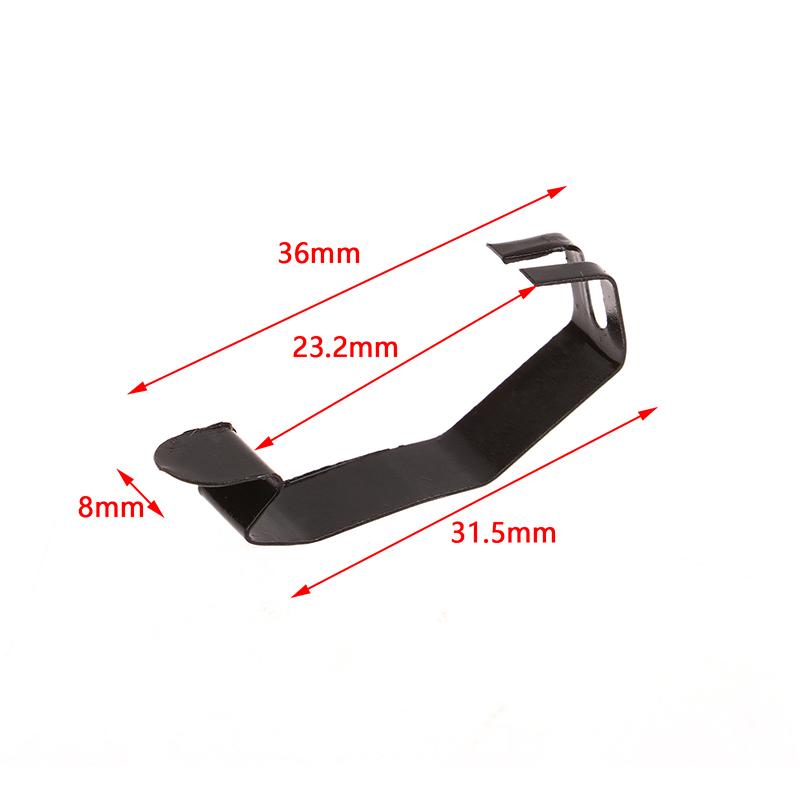 Clip Universale per Alloggiamento Filtro Aria Auto Gancio di Fissaggio Guscio Filtro Aria Fibbia Chiave a Paletta Presa Aria Clip in Acciaio Clip a Molla Gancio