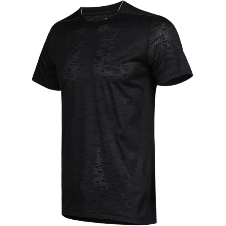 Adidas Tko Tee Lifestyle Series Solid Color Pullover Comfortable Short Sleeve T-Shirt Men Tops Black CF5977