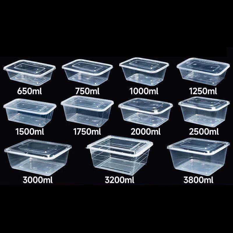 Shumu 1000ml Disposable Meal Box