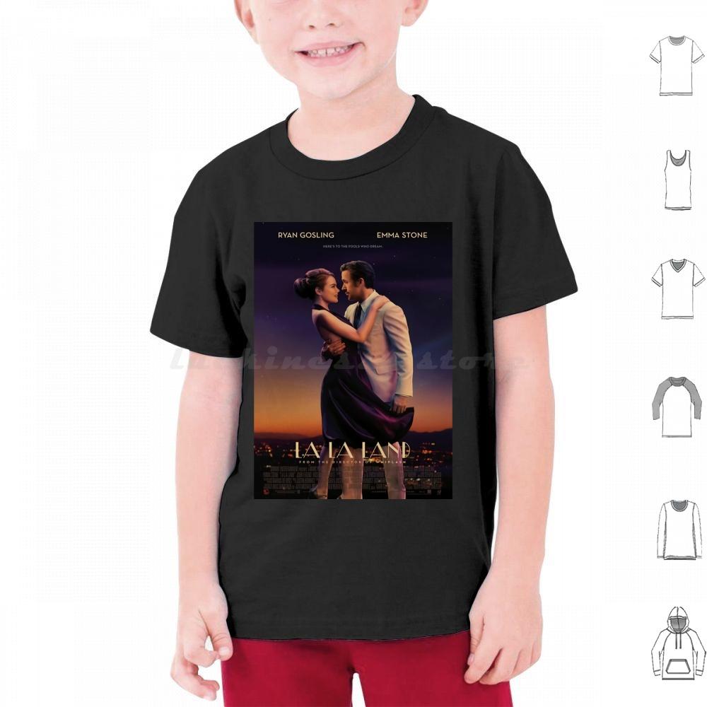 La La Land Movie T Shirt 6xl Cotton Cool Tee Movie Drama Love Romance La La Land Stone Ryan Gosling Film Musical La Movies