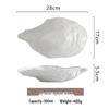 Creative Oyster Shell Ceramic Serving Plate