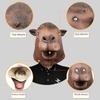 Funny Camel Head Mask For Halloween Costume Parties Unique Latex Masquerade Accessory