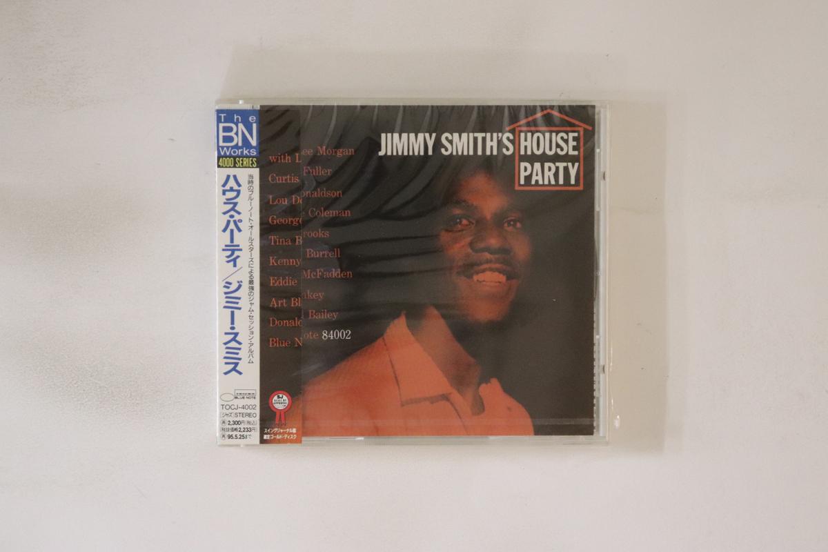 

CD JIMMY SMITH - House Party TOCJ4002 BLUE NOTE 1993 Japan Obi Jazz Used