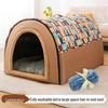 Doghouse Thickened Removable & Washable Large Dog Mat - Winter Warm Nest