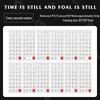 365-Day Decorative Date Stickers Set for Planners - Pack of 12