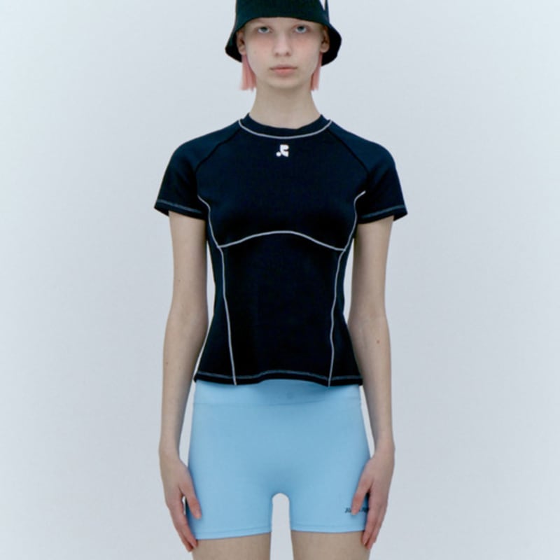 Rest&Recreation KNIT BUCKET HAT - BLACK