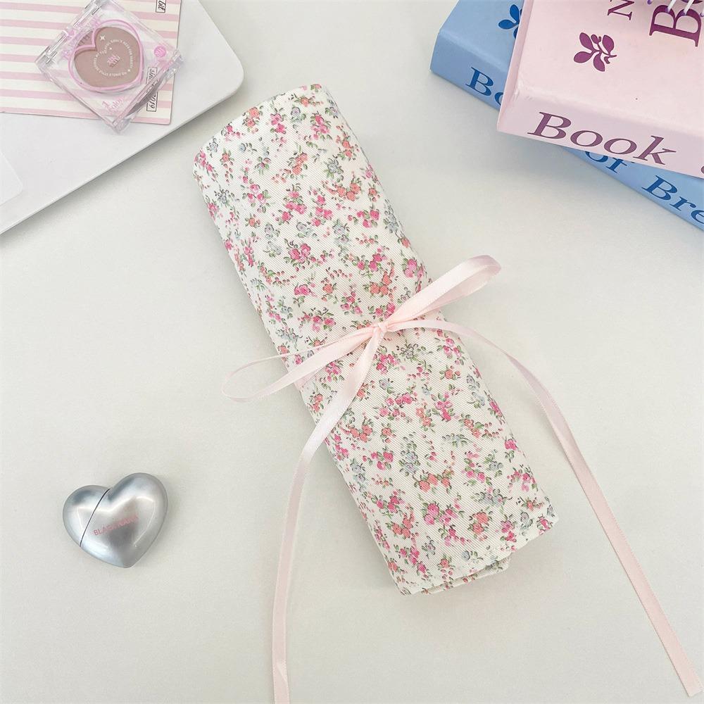 Large Capacity Makeup Brush Bag Convenient Makeup Brush Organizer Cosmetic Storage Bag  Household