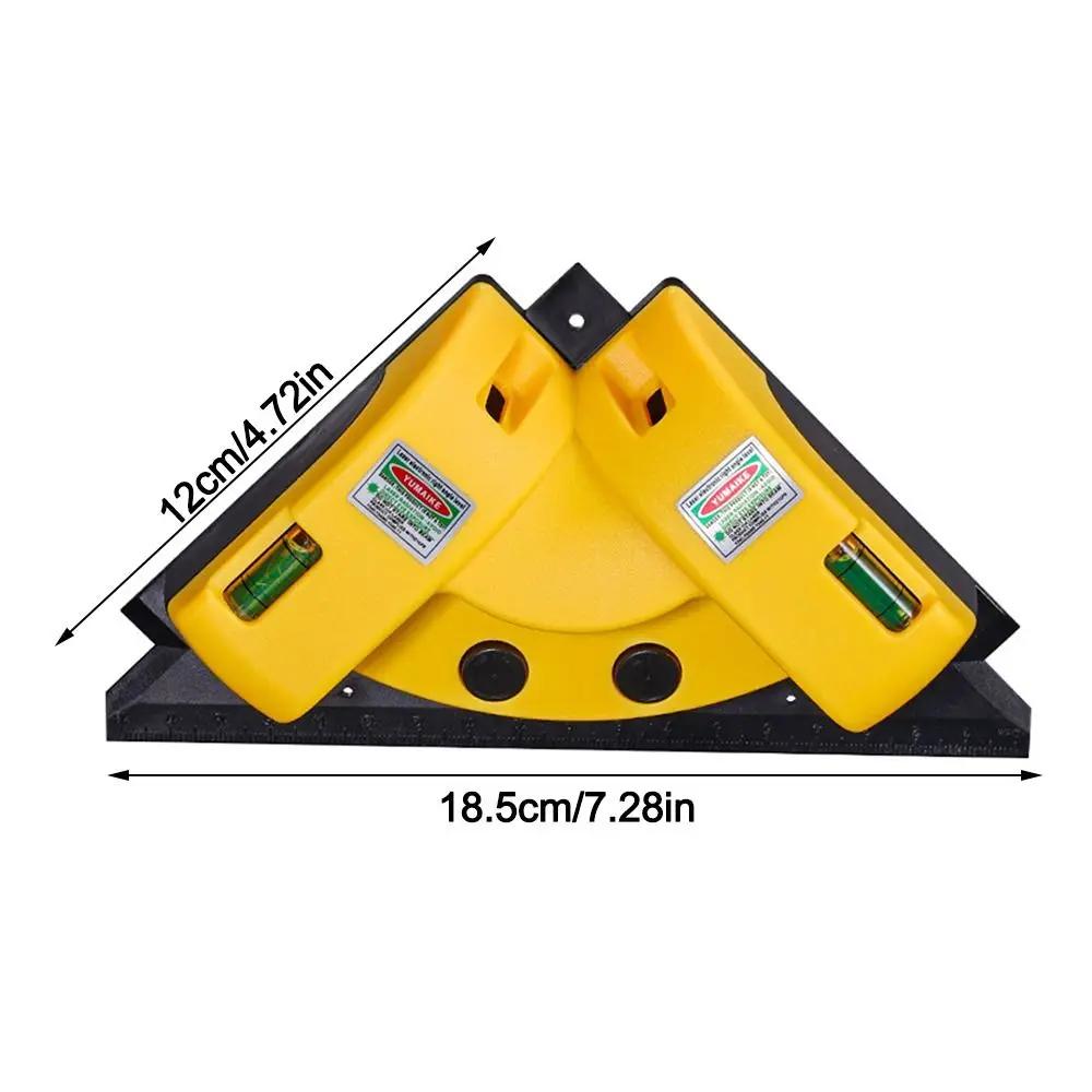 Durable 90° Infrared Laser Level Rechargeable High Accuracy Laser Ground Meter Level Tool
