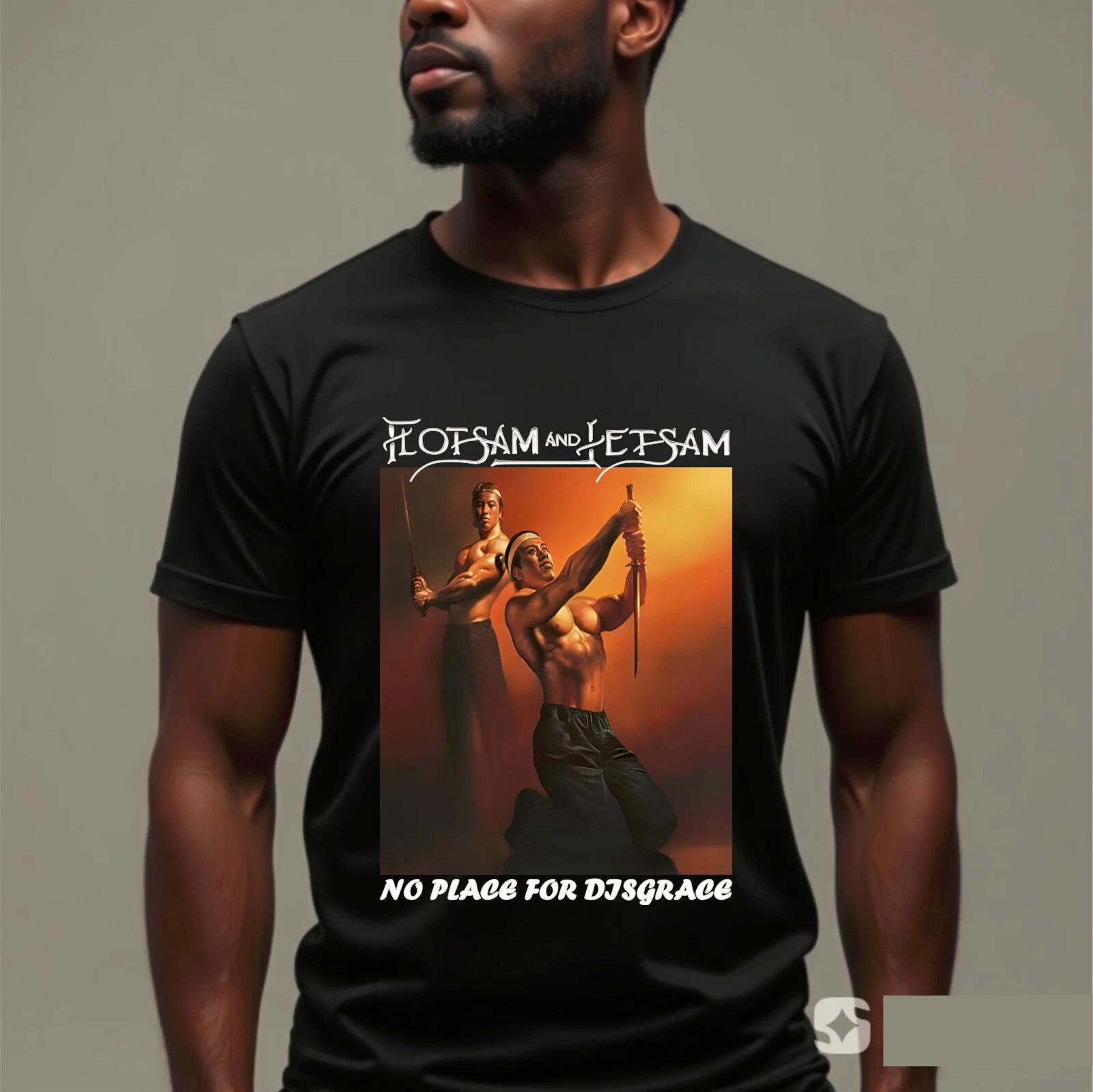 Flotsam and Jetsam No Place for Disgrace Album Gift Tee T-Shirt L