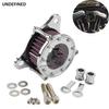 Chrome Motorcycle Air Filter Intake Cleaner System Kit For Harley Sportster XL883 XL1200 Iron 883 48 72 Seventy Two 1991-