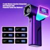 Cordless Fan Light Weight Dust Blower Handheld Engine Fan Air Duster 110000RPM for Women Men Computer Cleaning Outdoor
