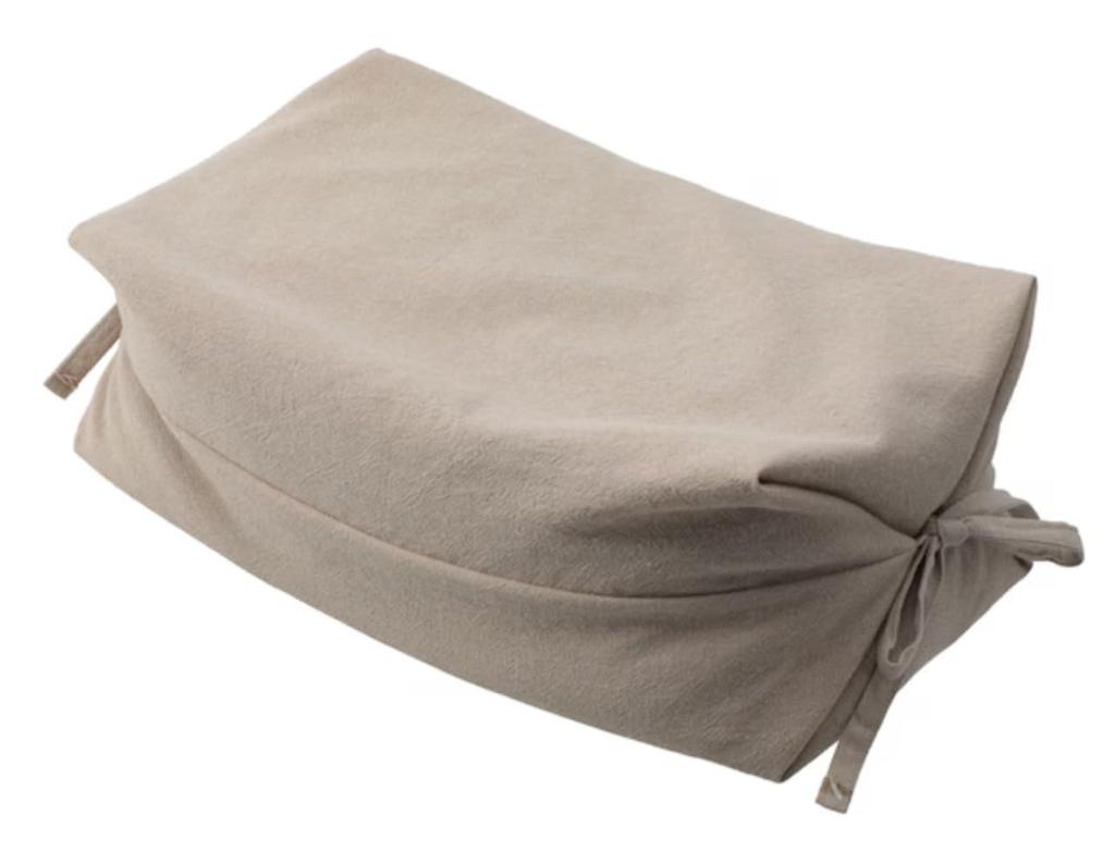 Nitori Cotton Buckwheat Pillow, Mini Size [Firmness] Firm. Tie Both Ends To Adjust To Your Desired Height. Odor-resistant.