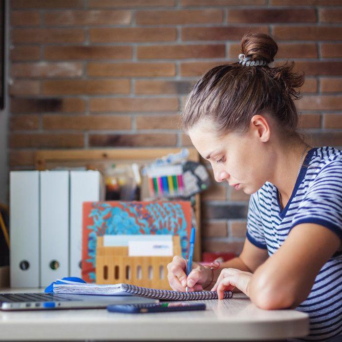 Relaxdays Organiseur Bureau, Bambou, 3 Compartiments, Trieur Courrier Pratique, Porte-documents, HLP: 13x18x8 Cm, Nature