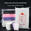 Thickened Disposable Fiber Nail Polish Remover Pads - Non-Shedding Cotton Wipes for Nail Art & Makeup Removal