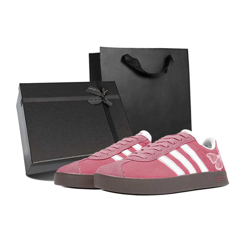 

Adidas Vl Court Natural Wings, Amber Leather Abrasion Resistant Slip Resistant Low top Skateboard Shoes Unisex White HQ1802Team189--SBOX) 44⅔