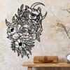 Owl Metal Wall Art, Farmhouse Outdoor Decor, Wildlife Gift, Modern Home for Living Room