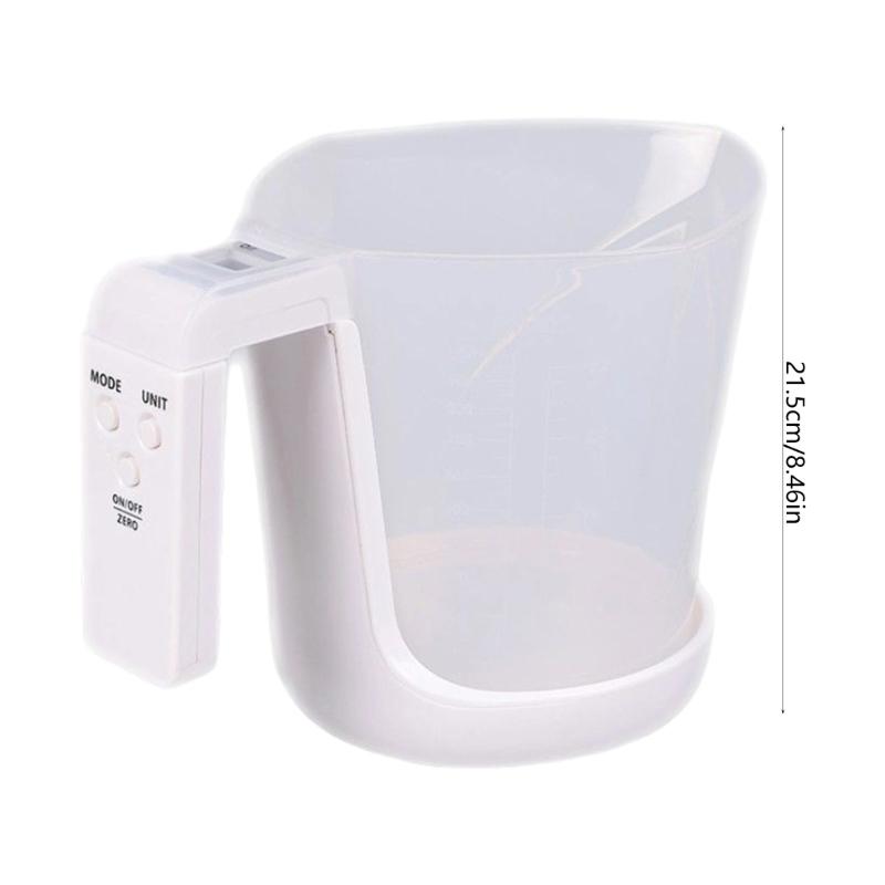 High Accuracy Digital Kitchen Scale With 1000ml Measuring Cup Kitchen Weighing Tool for Liquids And Solids Enduring
