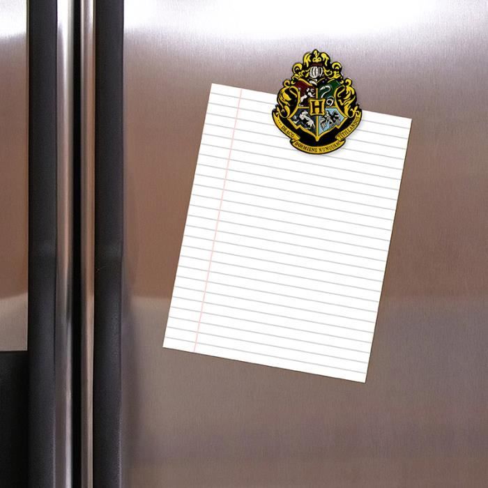 Aimant - ABYstyle - Harry Potter - Écusson de Poudlard - Métal - 4,7 cm x 5,5 cm