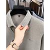 Completo invernale da uomo per le feste, due pezzi, caldo, con velluto interno e colletto a camicia