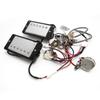 Alljita Gitarre Humbucker Tonabnehmer Steg und Hals Chrom Schnellverbindungs-Klemmen