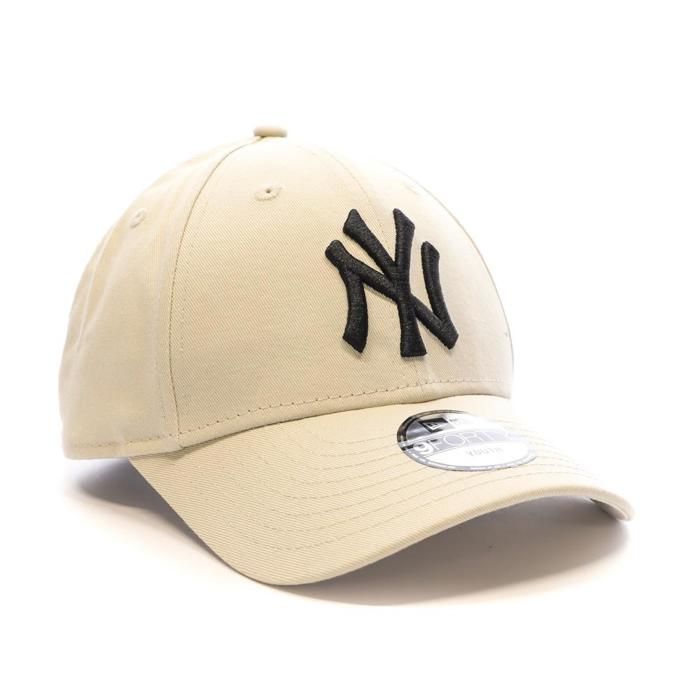 Casquette enfant - New Era - League Essential 940 - New York Yankees - Blanc cassé - Taille unique