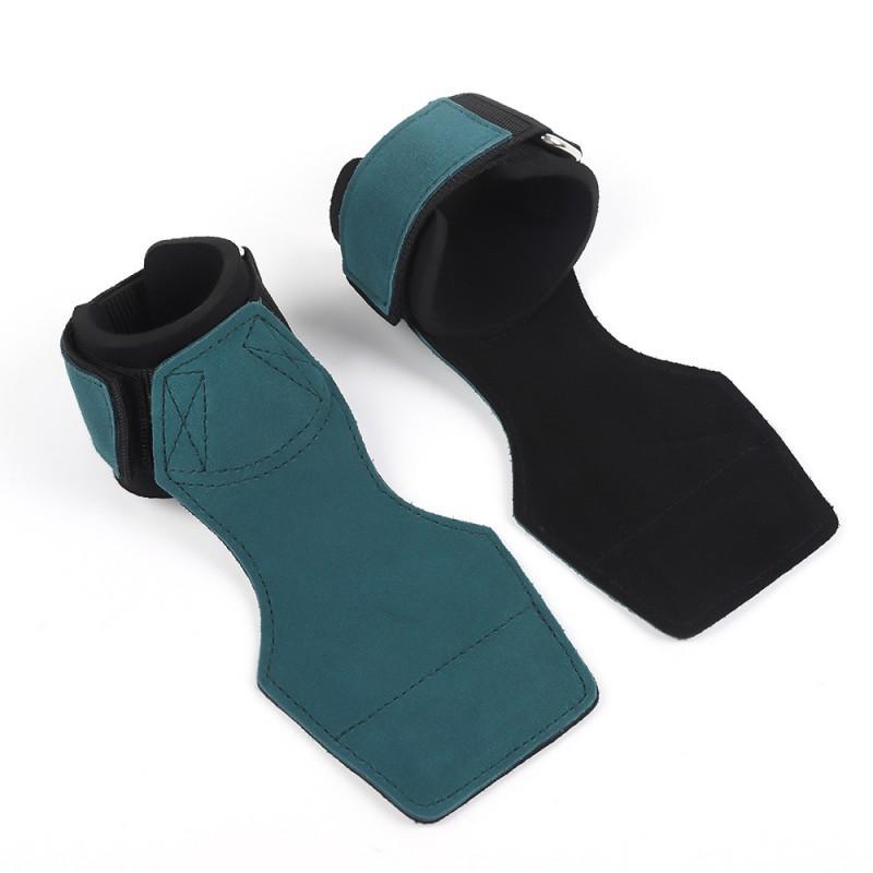 

Colored Fashionable Power Band Unisex Sports Hard-pull Wrist Grip Pull-up Fitness Palm Protection сіро блакитний колір