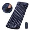 TPU Inflatable Foot-Pumped Camping Pad: Lightweight Outdoor Air Mattress, Moisture-Proof for Mountaineering and Naps