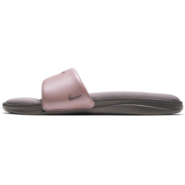 New Nike Ultra Comfort3 Slide Slippers Grey/Pink Women's AR4497-004