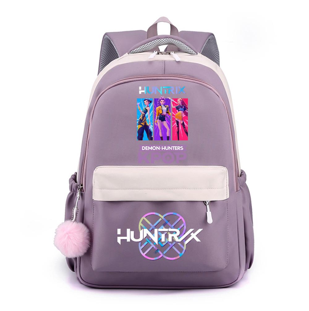 Niedlicher Cartoon K-Pop bedruckter Rucksack für Teenager Schüler Mädchen Junge Schultasche Buchtasche Kindergeschenk Damen Große Kapazität Wasserdichte Reisetasche Rucksack