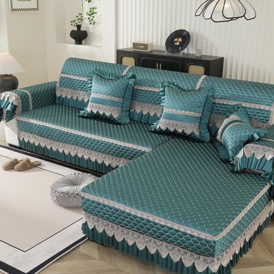 New Sofa Cushion Light Luxury High Sense Winter Straight Row Sofa Cushion Non-Slip Sofa Seat Cushion Backrest Cover